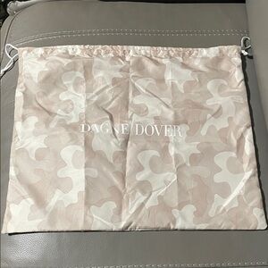 Dagne Dover Brown and Cream Camouflage Dust Bag